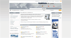 Desktop Screenshot of linkliste24.com